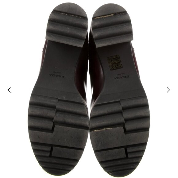 Prada Patent Leather Chelsea Boots Women's Size: 9 | IT 39 - Picture 5 of 5